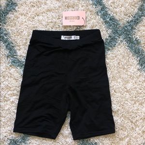 Missguided petite biker shorts. US size 2